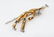 Ladies 18k Diamond Scarecrow Brooch 2.75''x1''. - 4