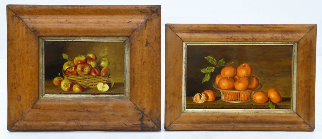 Sondra Lipton (21st Century New York) Two Works: Apples (1 of 3)