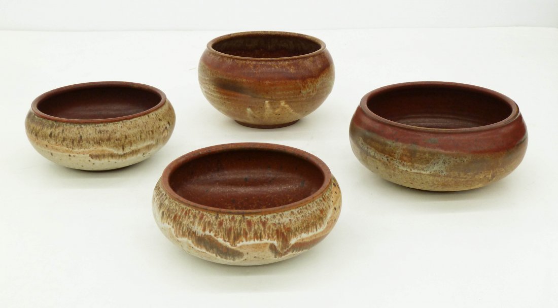 David Shaner (1934-2002 Montana) Four Shaner Red (1 of 3)