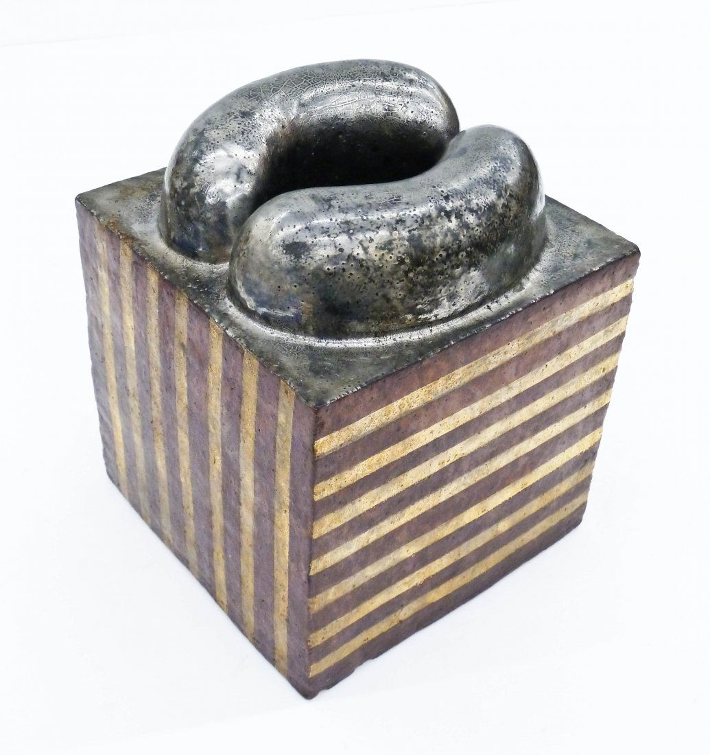 Mutsuo Yanagihara (b.1934 Japanese) Sculptural Square (1 of 3)