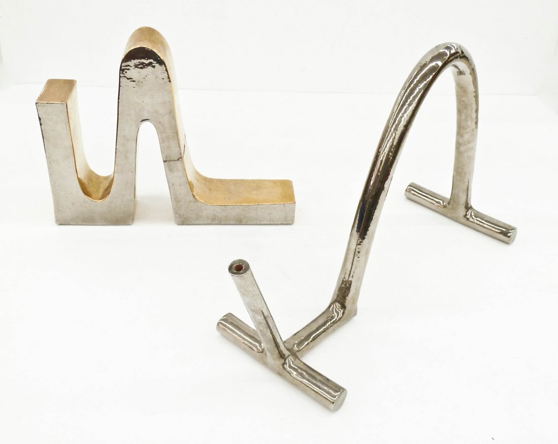 Pat McCormick (b.1942 Washington) Two Works: Tubular (1 of 3)