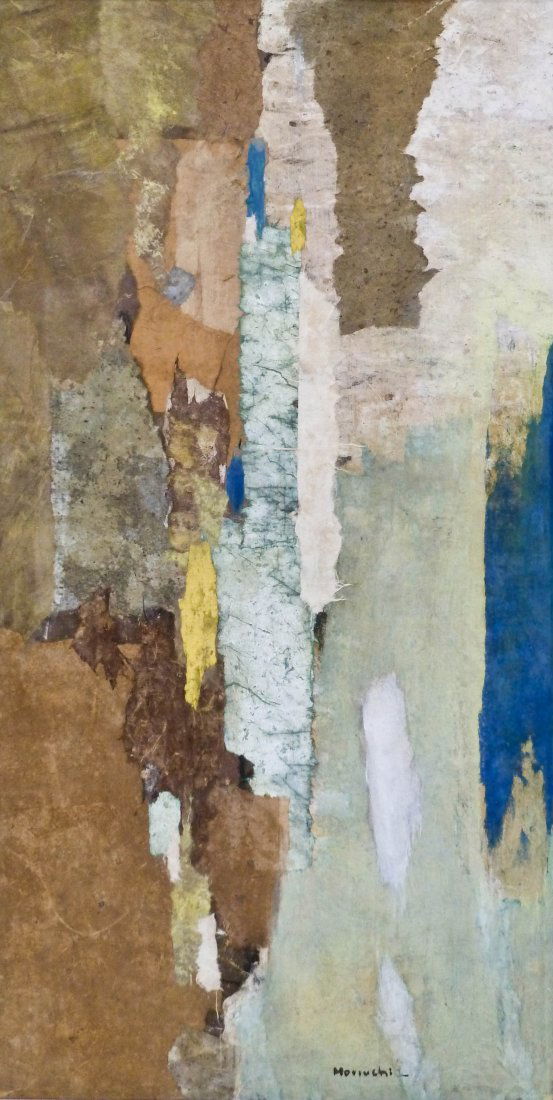 Paul Horiuchi (1906-1999 Washington) ''Spring Cliff'' (1 of 4)