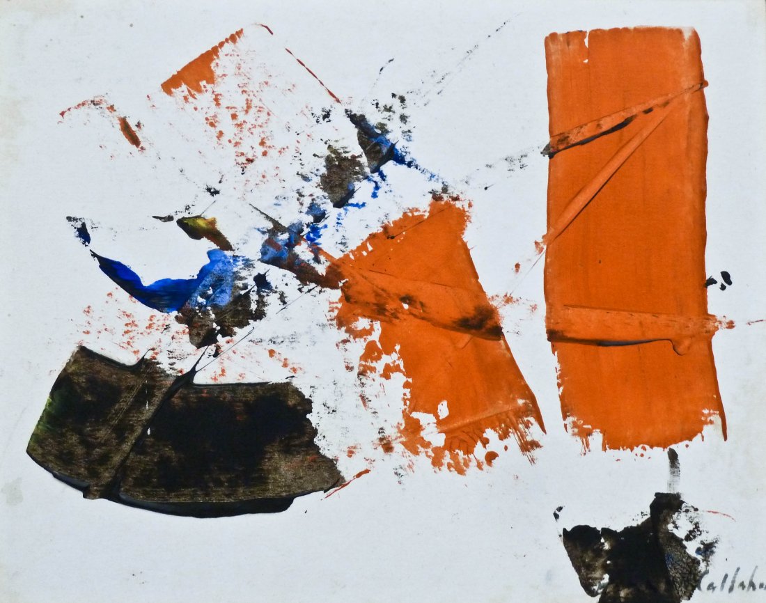 Kenneth Callahan (1905-1986 Washington) Untitled (1 of 2)