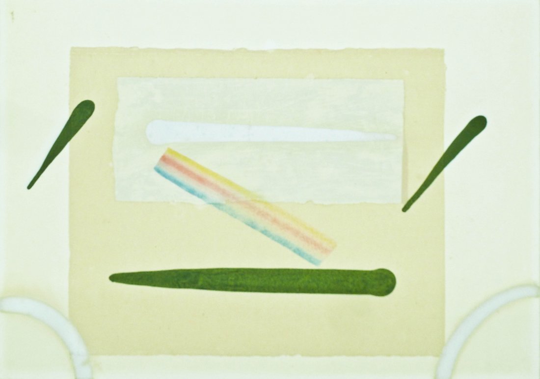 Charles Stokes (1944-2008 Washington) ''Leaf Presence (1 of 2)