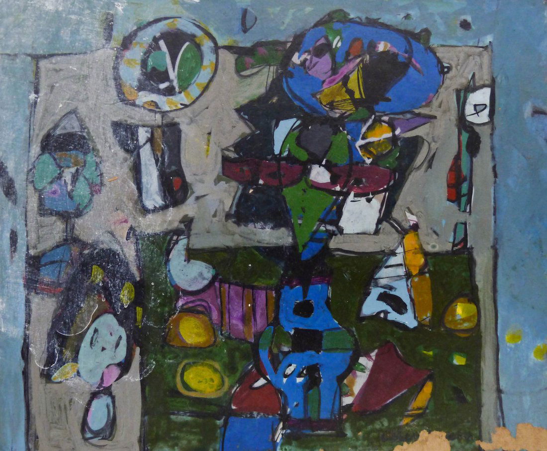 Alden Mason (1919-2013 Washington) Untitled Early (1 of 1)