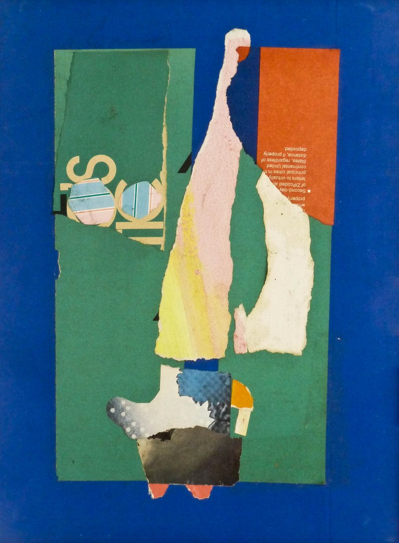 Galen Garwood (b.1944 Washington) Untitled Abstract (1 of 2)