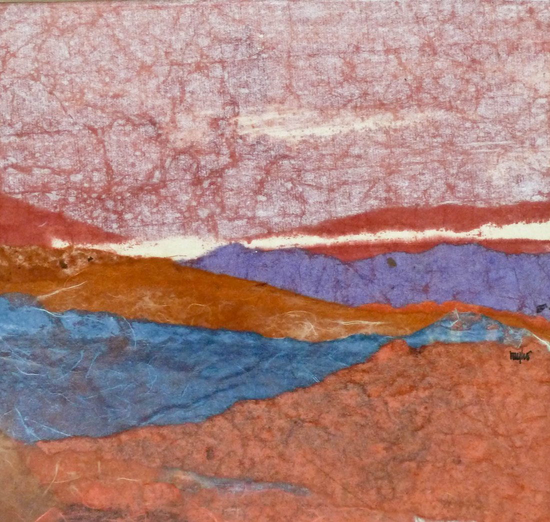 Ray Ho (1939-2014 Washington) Untitled Landscape (1 of 3)