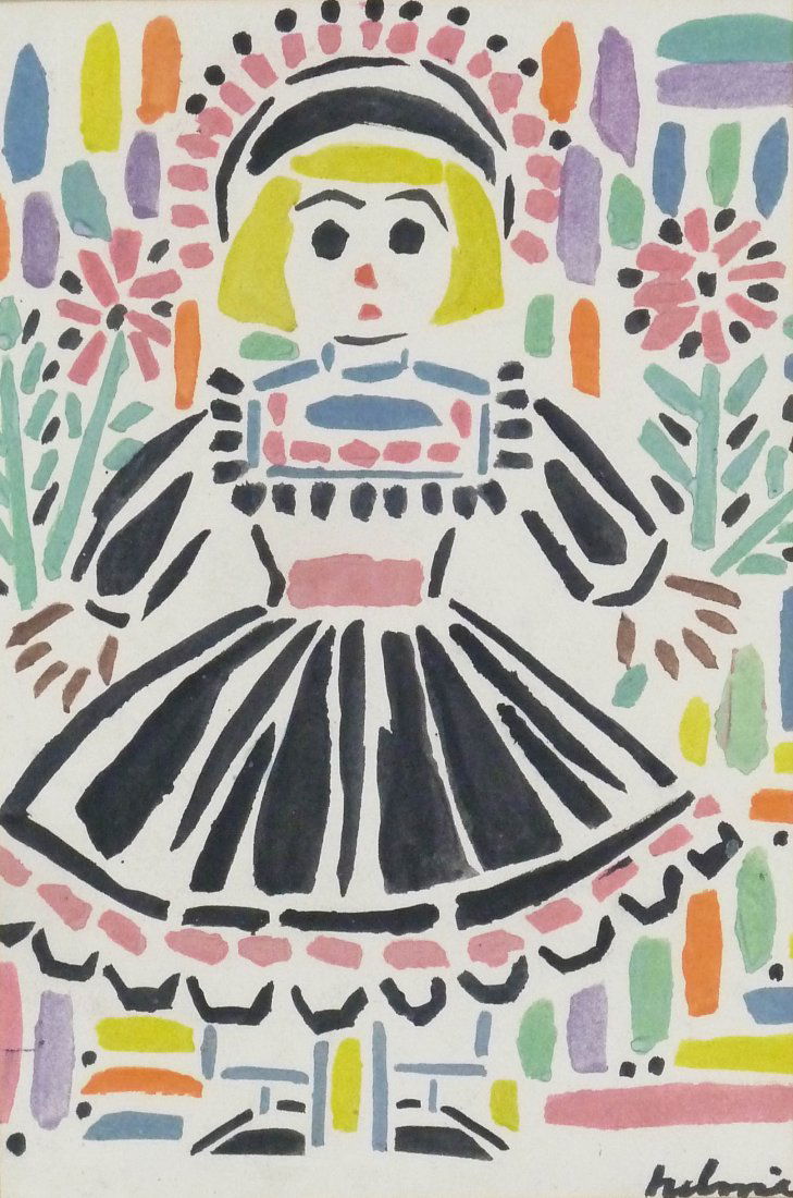 Helmi Juvonen (1903-1985 Washington) Untitled Little (1 of 1)