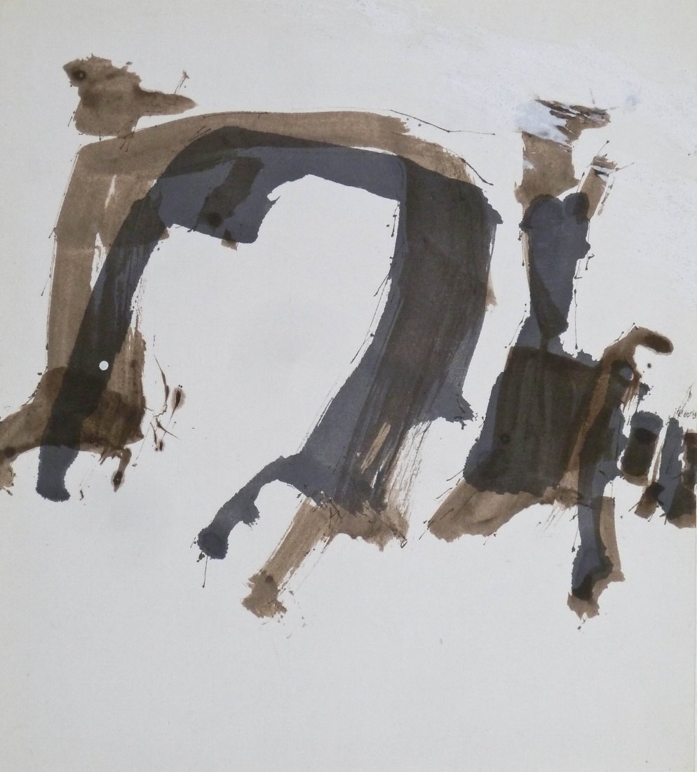 John Franklin Koenig (1924-2008 Washington) Untitled (1 of 2)