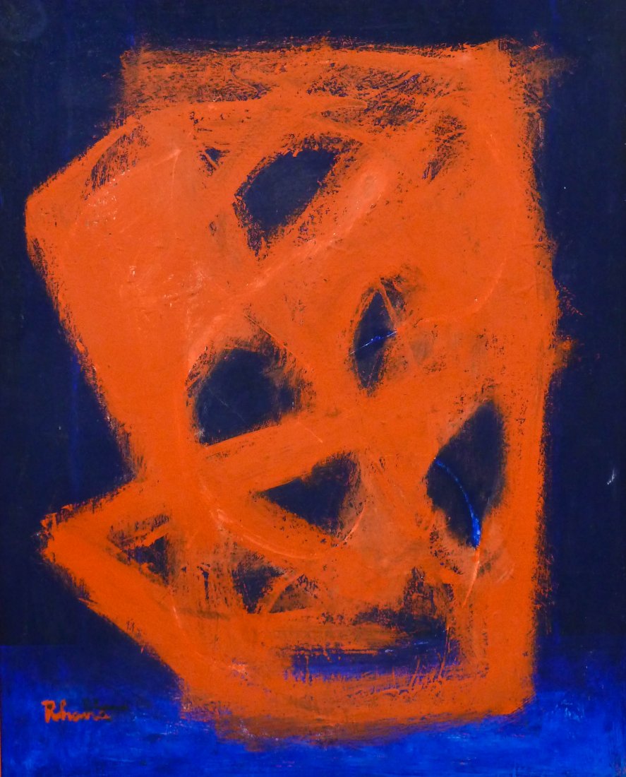 Rose Silver (1902-1985 Washington) Untitled Abstract (1 of 2)