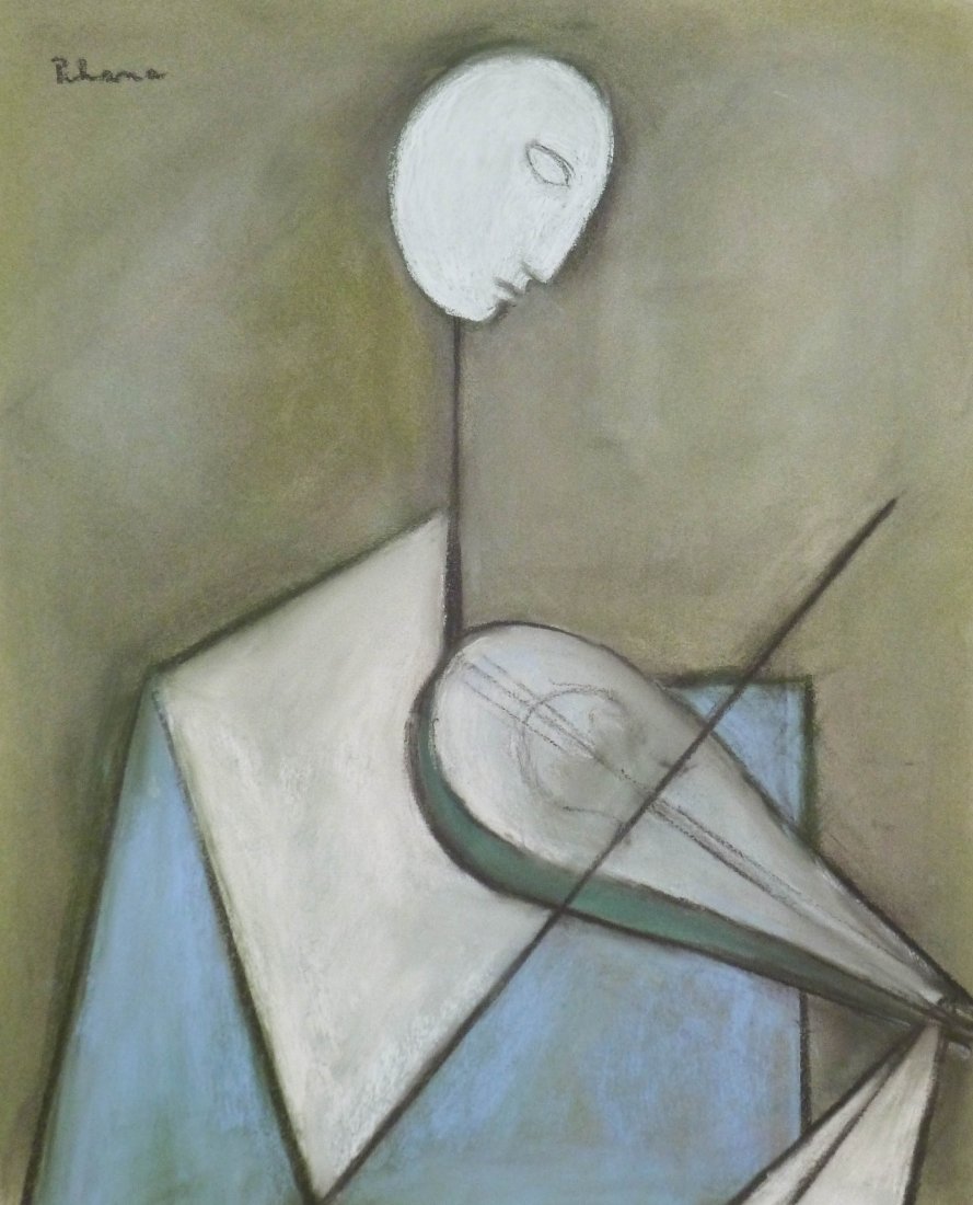 Rose Silver (1902-1985 Washington) Two Abstract Figure (1 of 2)