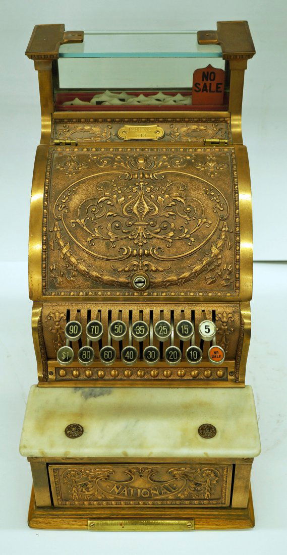 Antique National Model 313 Cash Register, Candy Store Aug 29, 2015
