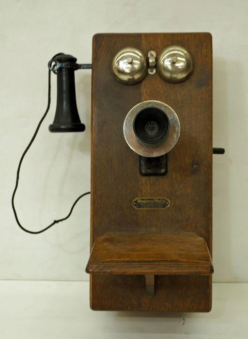 Antique Montgomery Ward Ak Crank Wall Phone