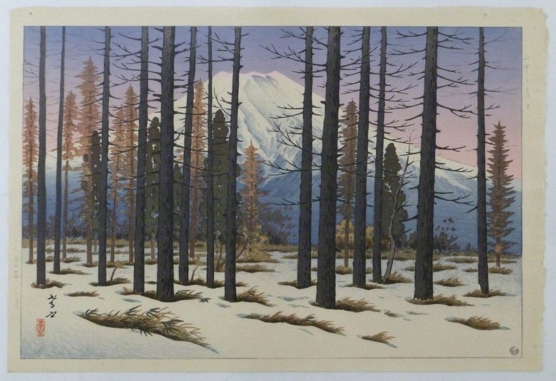 3pc Japanese Woodblock Prints by Tsuchiya Koitsu, Ito (1 of 3)