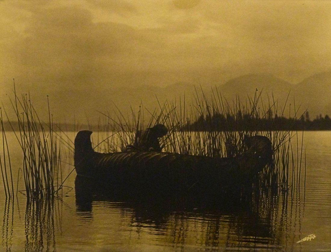 Edward S. Curtis (1868-1952 American) ''The Rush (1 of 4)