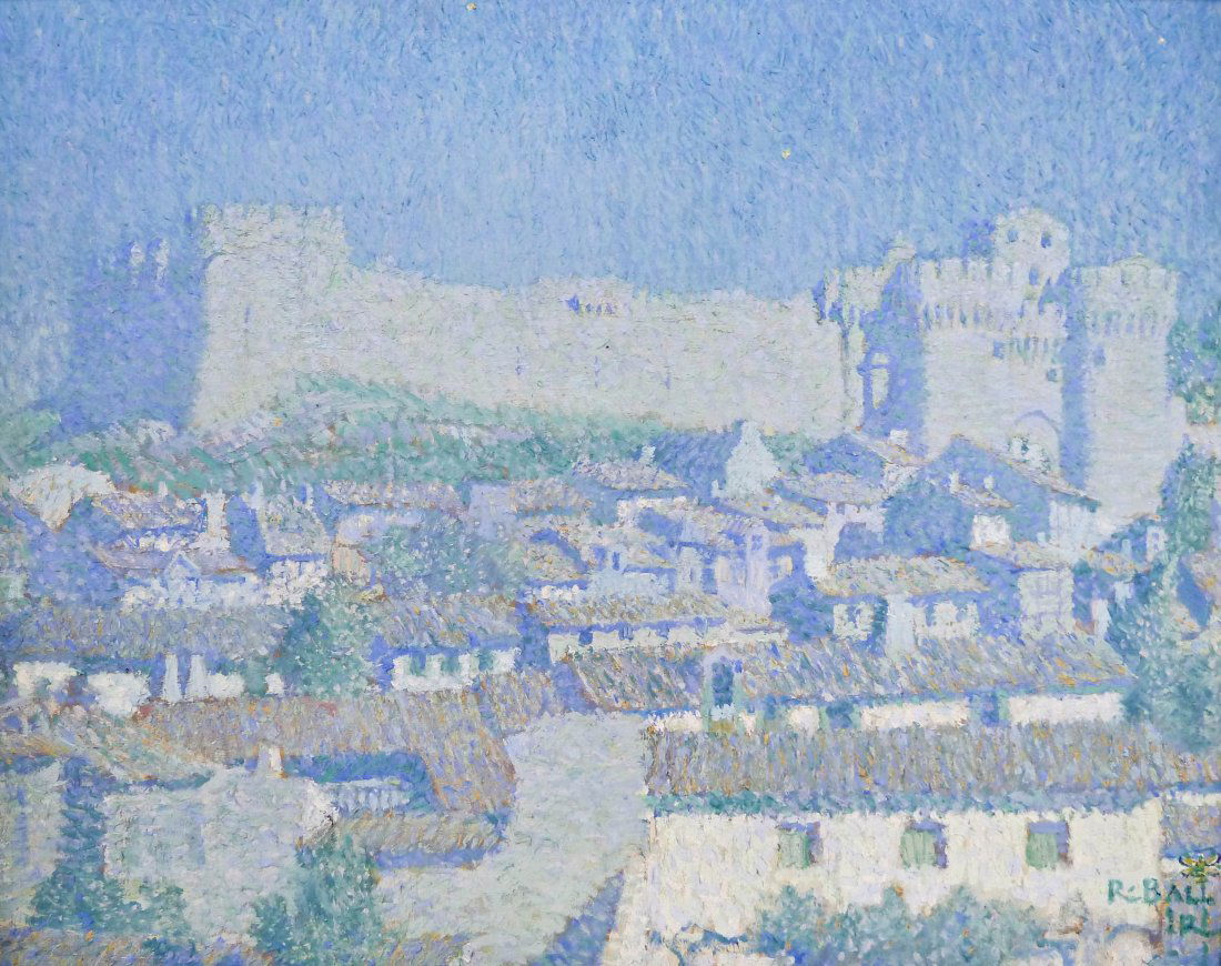 Robert Edward Ball Jr. (1890-1975 American) ''Fort (1 of 4)