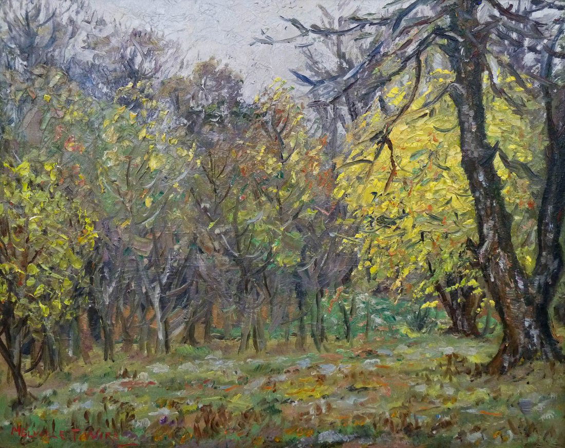 Melville Wire (1877-1966 American) Untitled Forest (1 of 2)