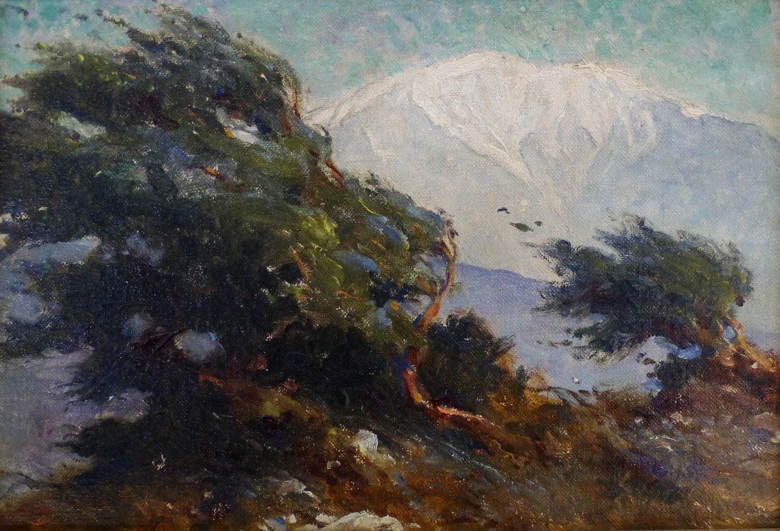 Arnold Mountfort (1873-1942 California) ''Mount Baldy'' (1 of 3)