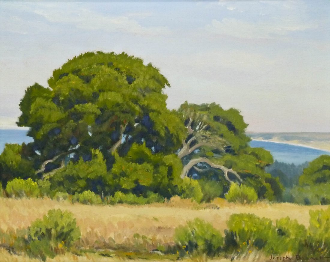 Joseph Bennett (1889-1969 California) ''Monterey Bay'' (1 of 2)