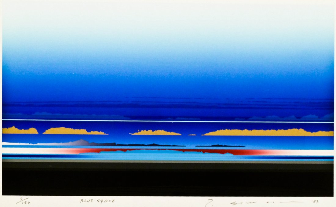 Tetsuro Sawada (1933-1998 Japanese) Two Works: (1 of 2)