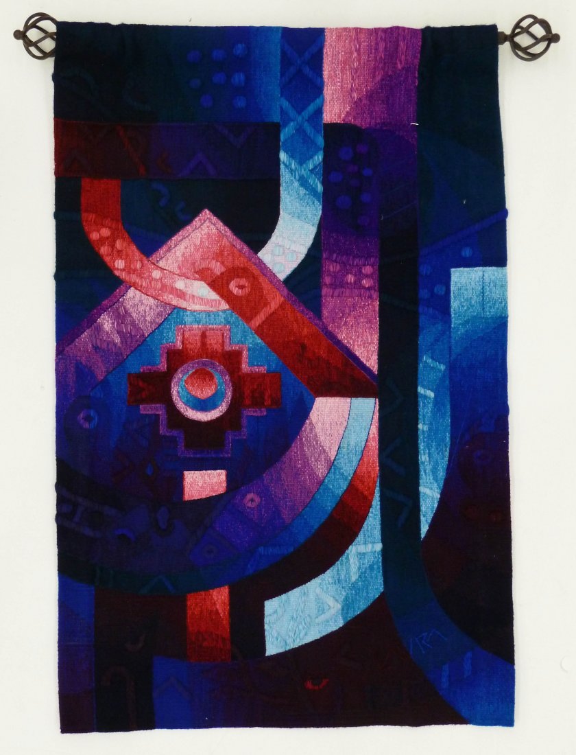 Maximo Laura (b.1959 Peruvian) ''Fiesta Mayor Al Dios (1 of 2)