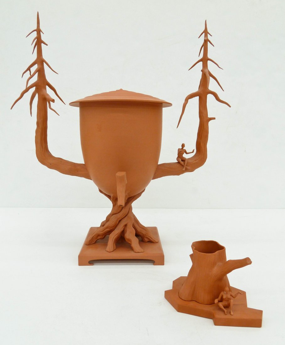 Geo Lastomirsky (20th Cent. Washington) Sculptural Urn (1 of 4)