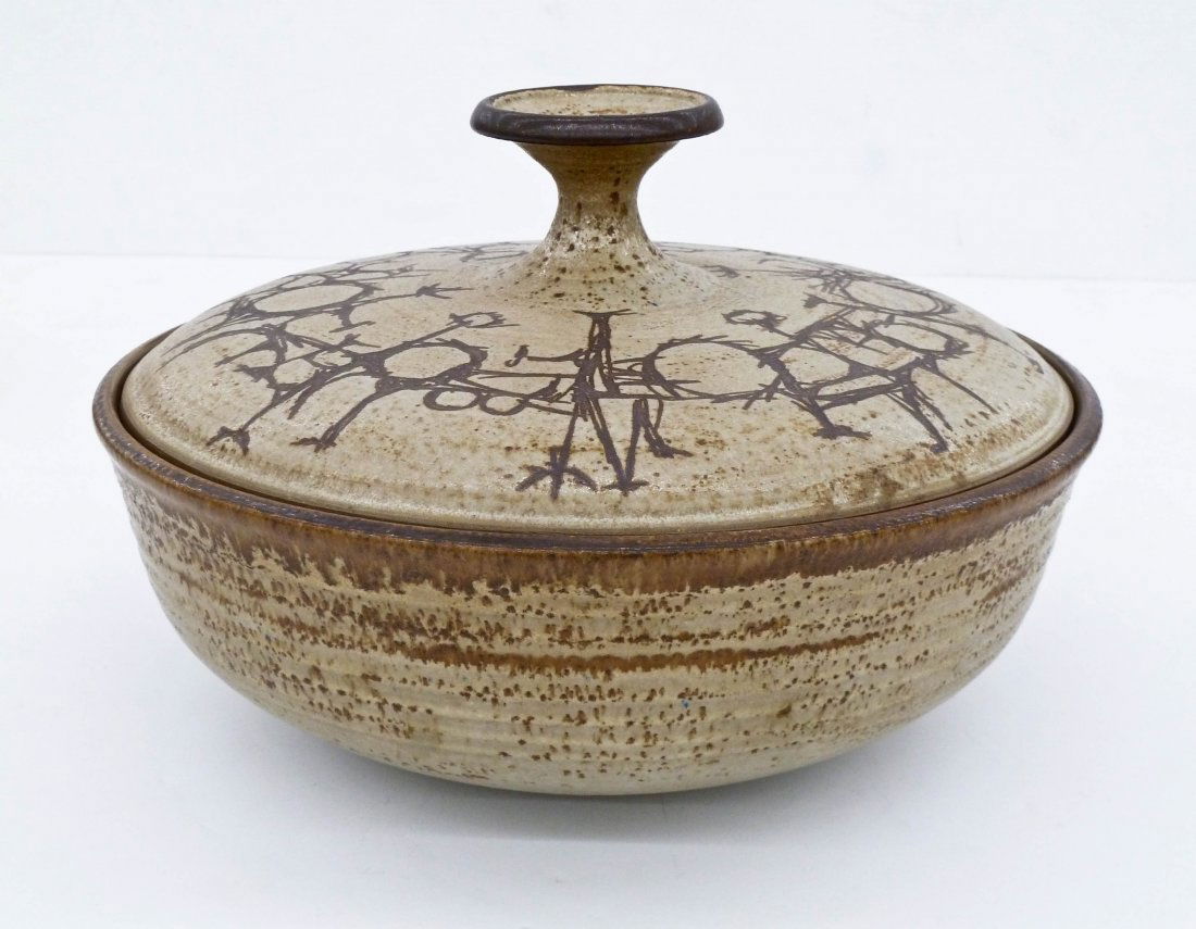 Robert Sperry (1927-1998 Washington) Abstract Wax (1 of 3)