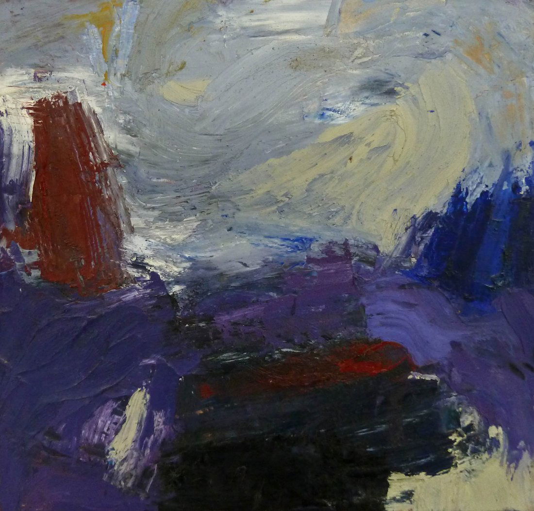 Frank Okada (1931-2000 Washington) Untitled Abstract (1 of 2)