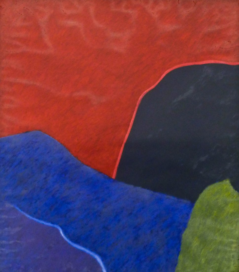 Frank Okada (1931-2000 Washington) Untitled Abstract (1 of 4)