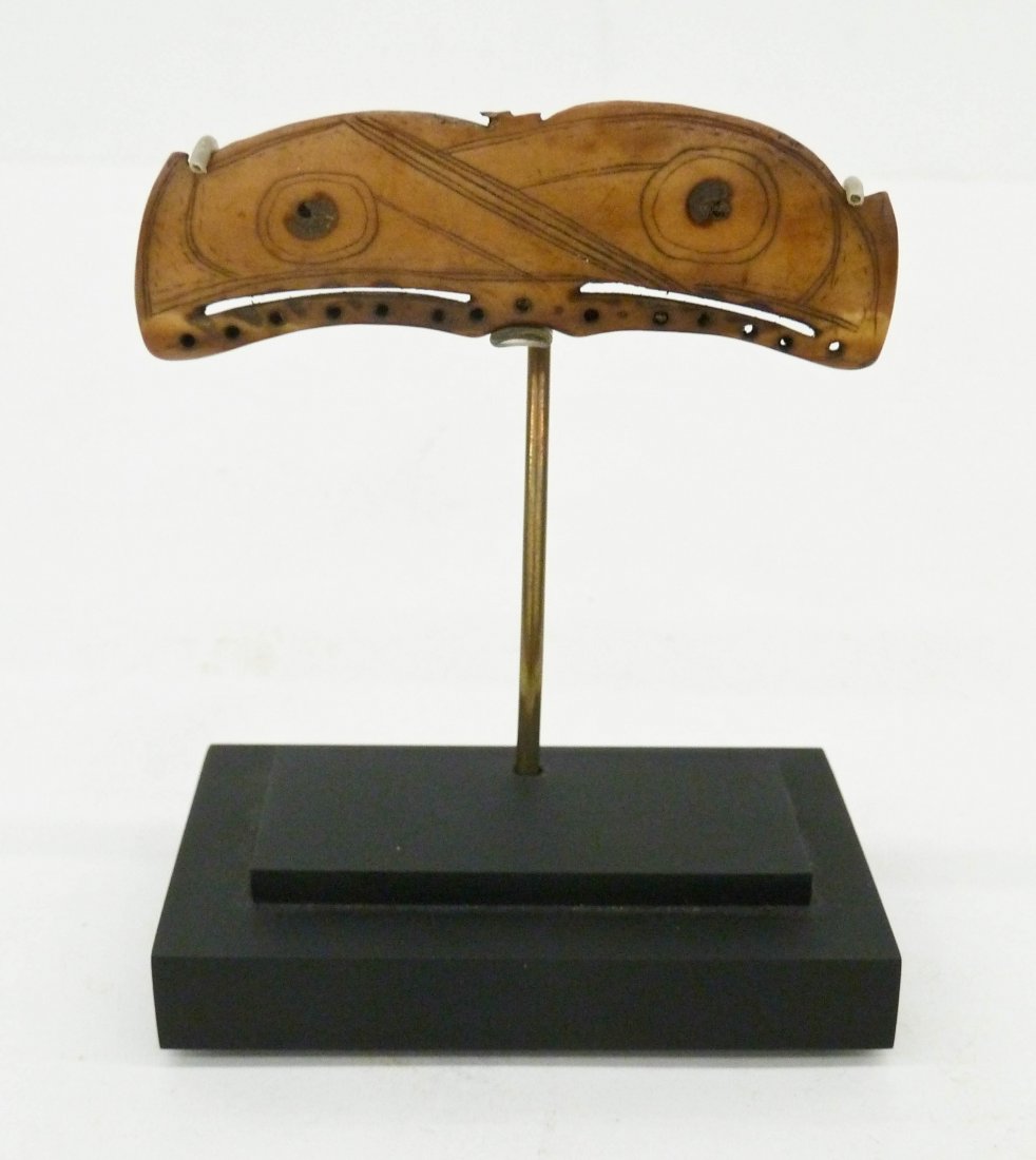 Antique Eskimo Bird Masquette Ivory Charm Artifact (1 of 4)