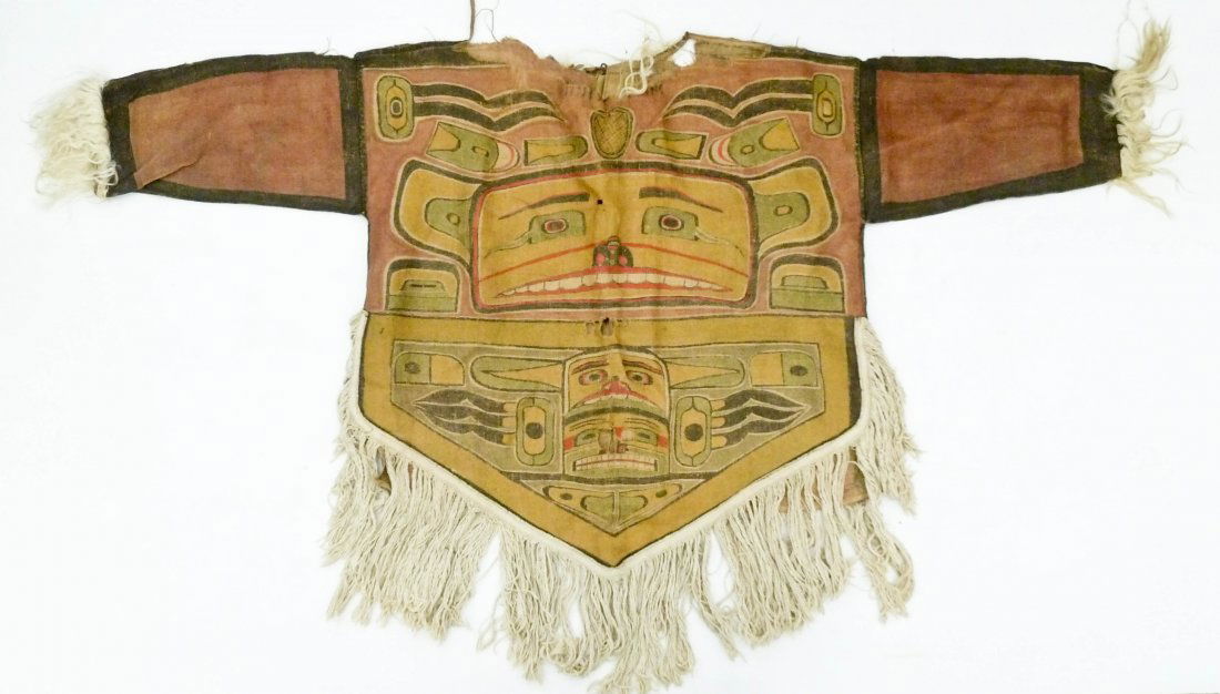 Antique AYP Northwest Coast Style Dance Robe 43''x75''. (1 of 2)