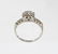Lady's 2ct Diamond Platinum Ring. Art deco platinum - 4
