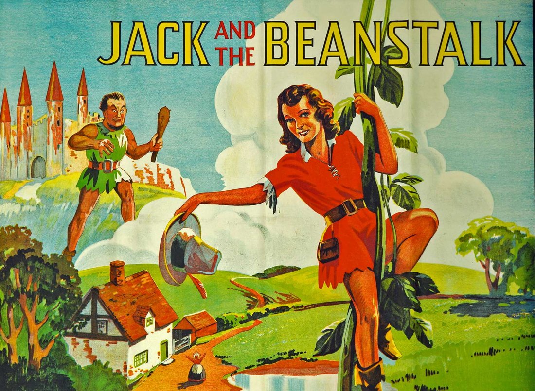 3 Vintage Nursery Rhyme Pantomime Posters, Goldilocks (1 of 6)