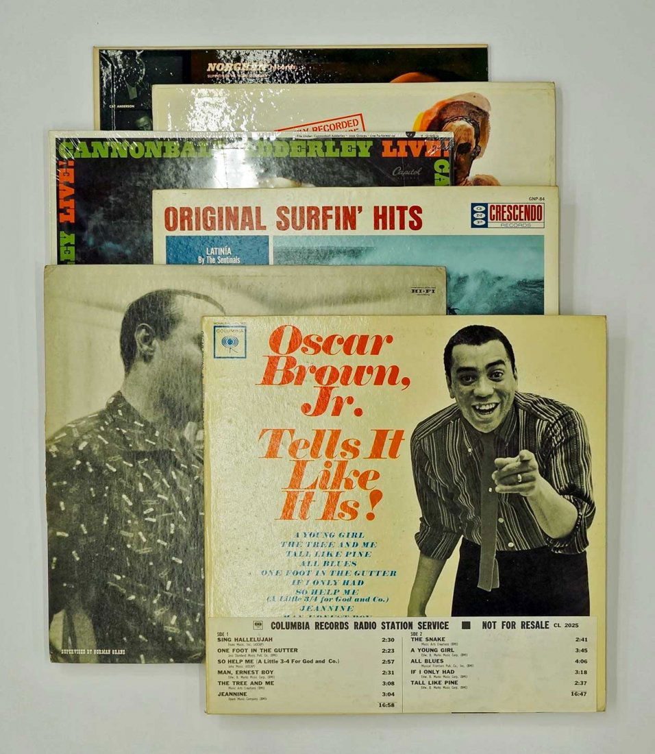 6 Vintage Jazz Records, Oscar Brown, Jr, Tells it Like (1 of 8)