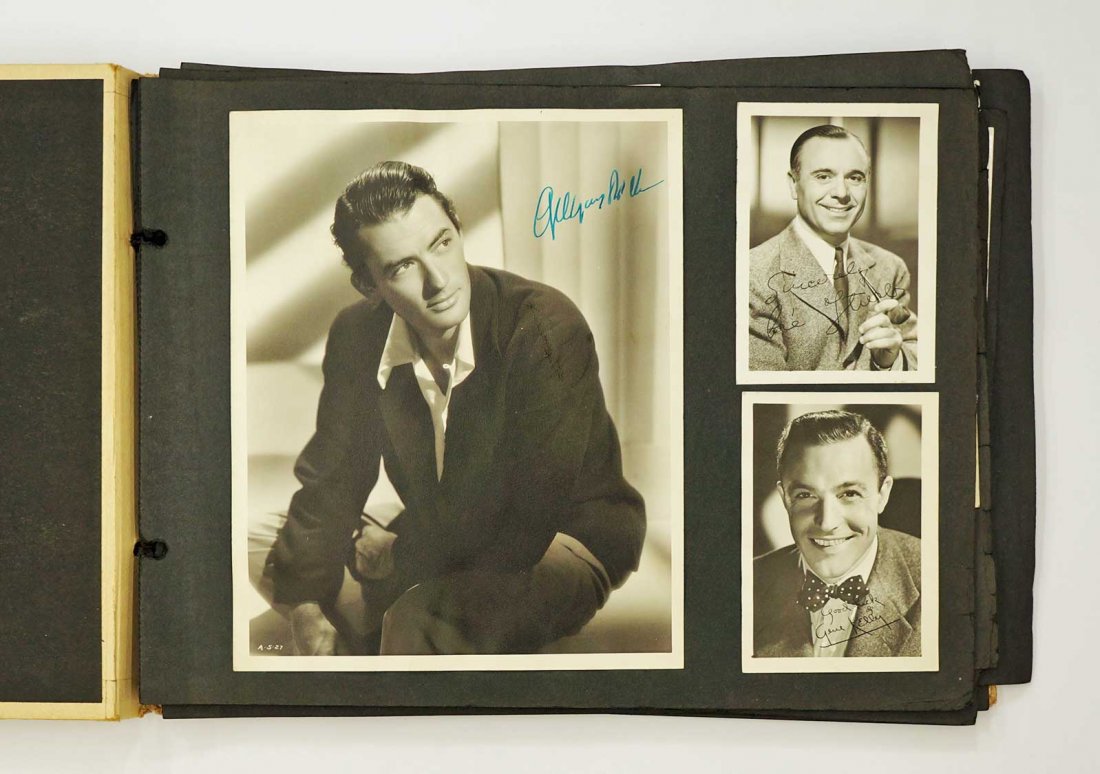 Vintage Hollywood Photo Album with authentic signed (1 of 8)