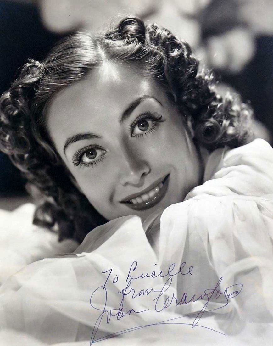 Joan Crawford Authentic Signed 8'' x 10'' Photo taken (1 of 2)