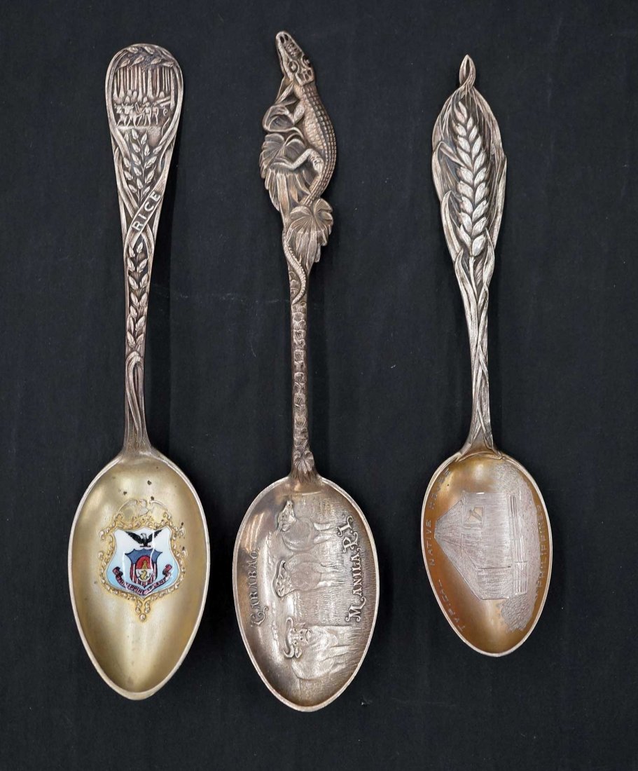 Group Three Fancy Philippines Antique Sterling Silver (1 of 1)