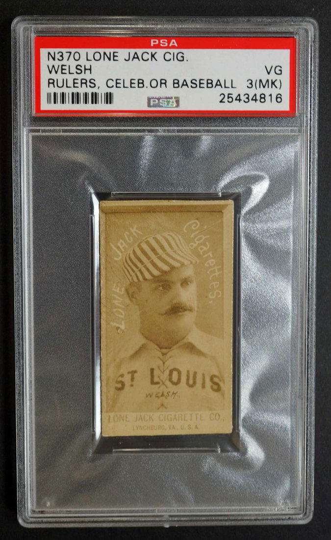 1887 Lone Jack Curtis Welsh N370. One of the 13 Lone (1 of 2)