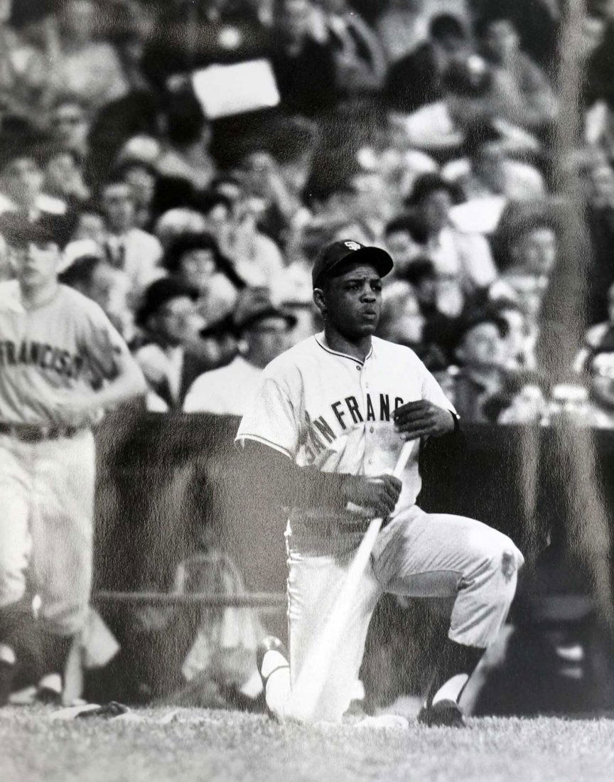 Willie Mays Type One Photograph by Arthur B. Rickerby (1 of 3)