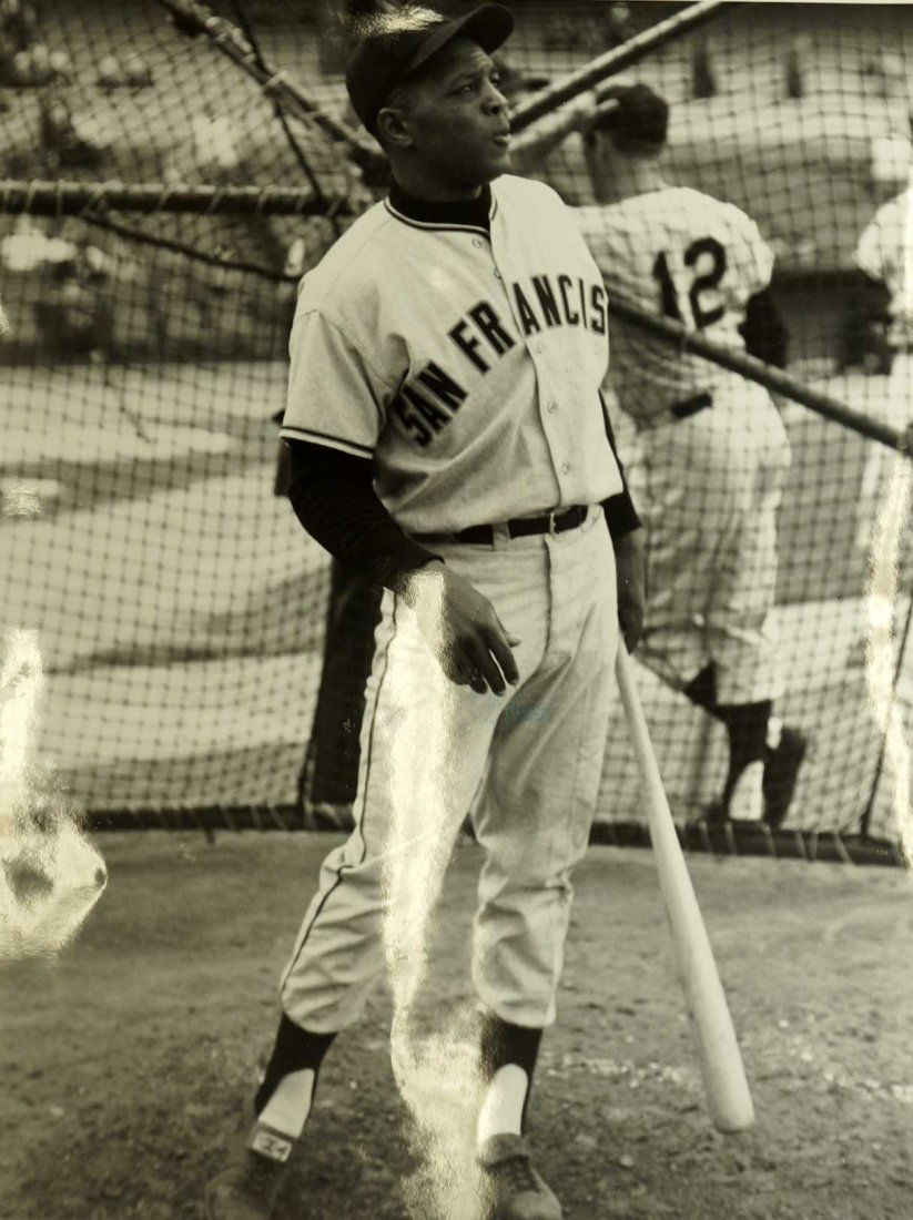 Willie Mays Type One Photograph by Arthur B. Rickerby (1 of 3)