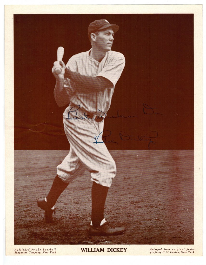 Group of Ten Signed M-114 Baseball Magazine Premiums. (1 of 10)