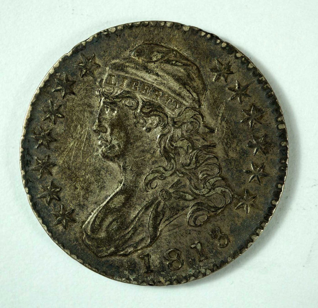 1813 US Capped Bust Half Dollar, Lettered Edge (1 of 2)