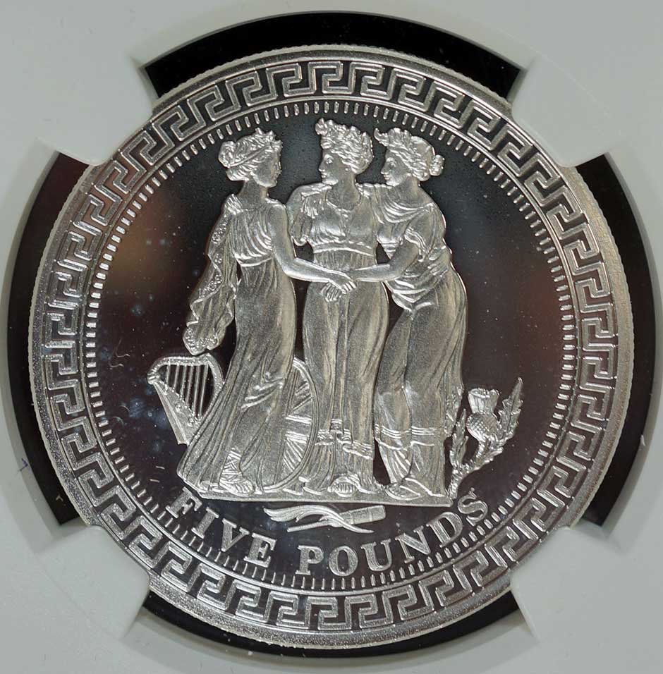 2015 L5 The Three Graces, Susan G. Komen Silver coin, (1 of 2)
