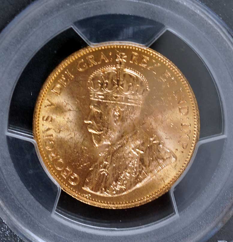 Gold Canada 1914 $10 Royal Canadadian Gold Hoard, NGC (1 of 2)