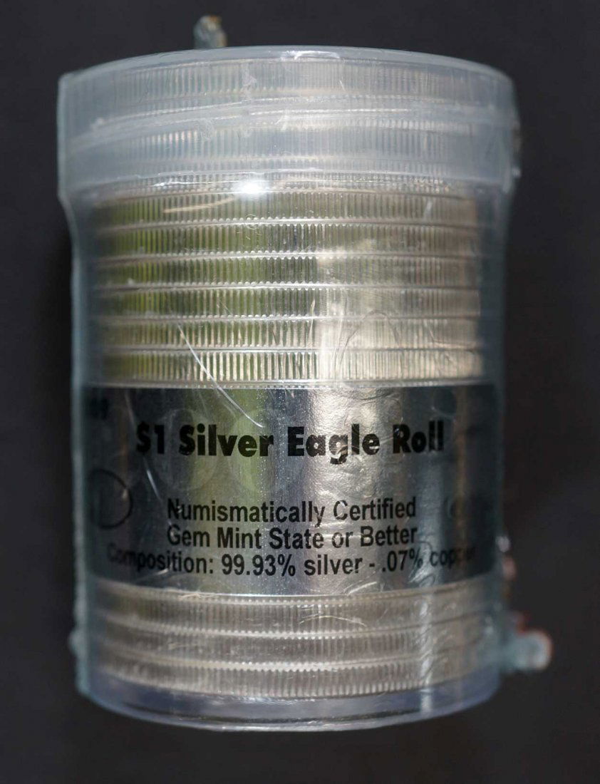 2009 Sealed Roll of  (20) American Eagles $1, 1 ounce (1 of 3)