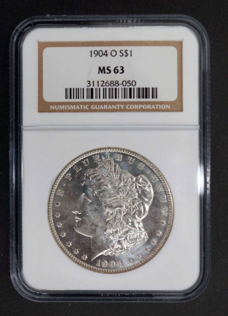 1904-O Morgan Dollar NGC MS63. (1 of 2)
