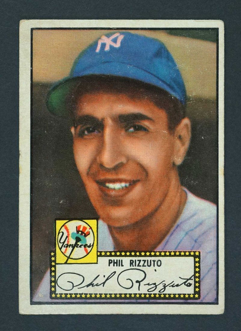 1952 Topps #11 Phil Rizzuto VG/EX/EX (1 of 2)