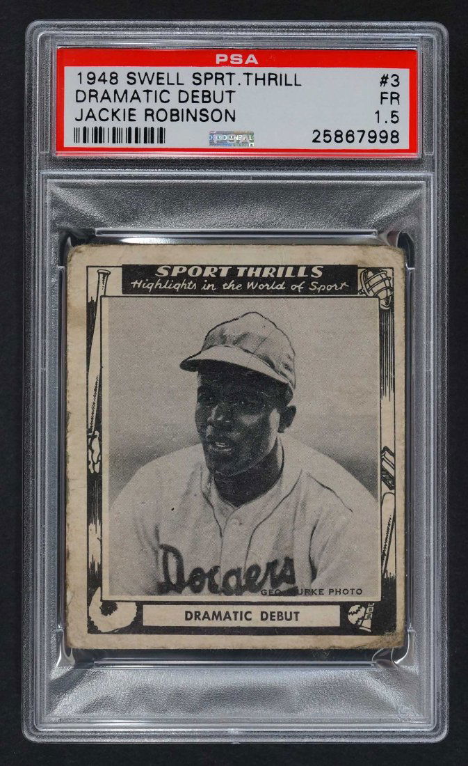 1948 Swell Sport Thrills Jackie Robinson (PSA 1.5 FR) (1 of 2)
