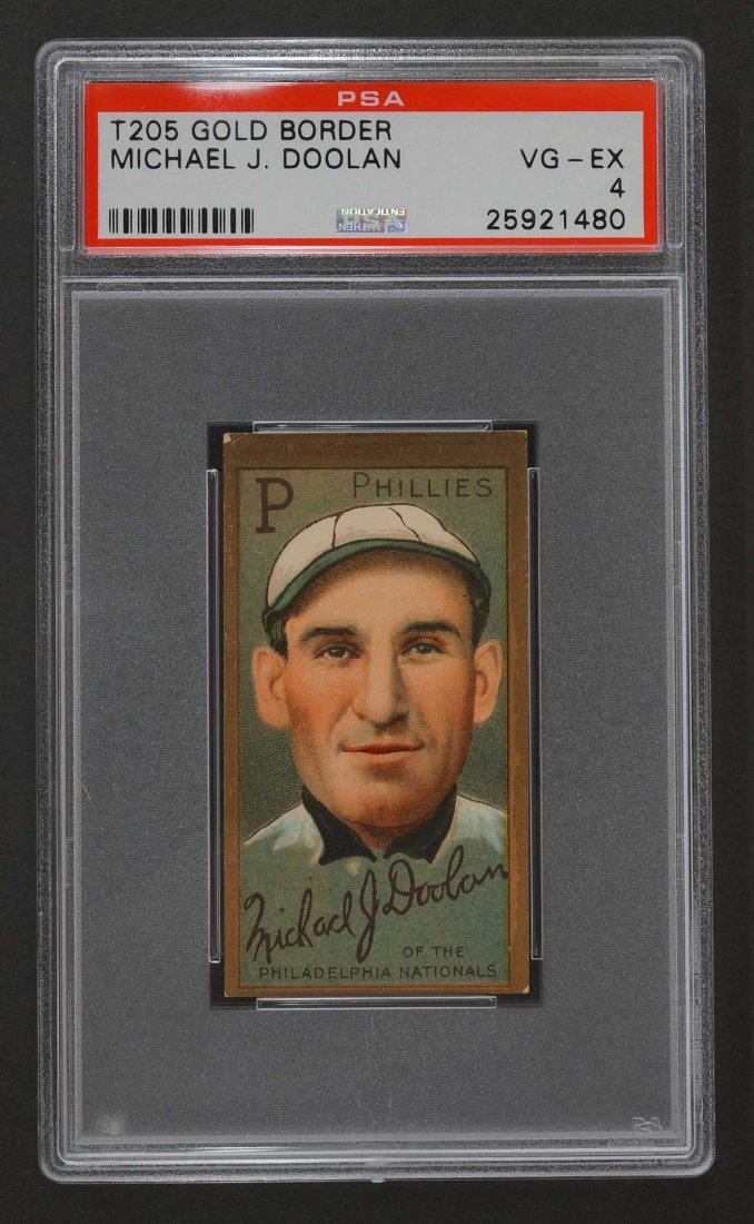 1911 T205 Gold Border Michael Doolan (PSA 4) (1 of 2)