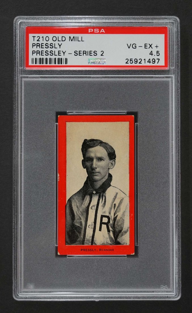 1910 T210 Old Mill Pressly, Series 2 (PSA 4.5) (1 of 2)